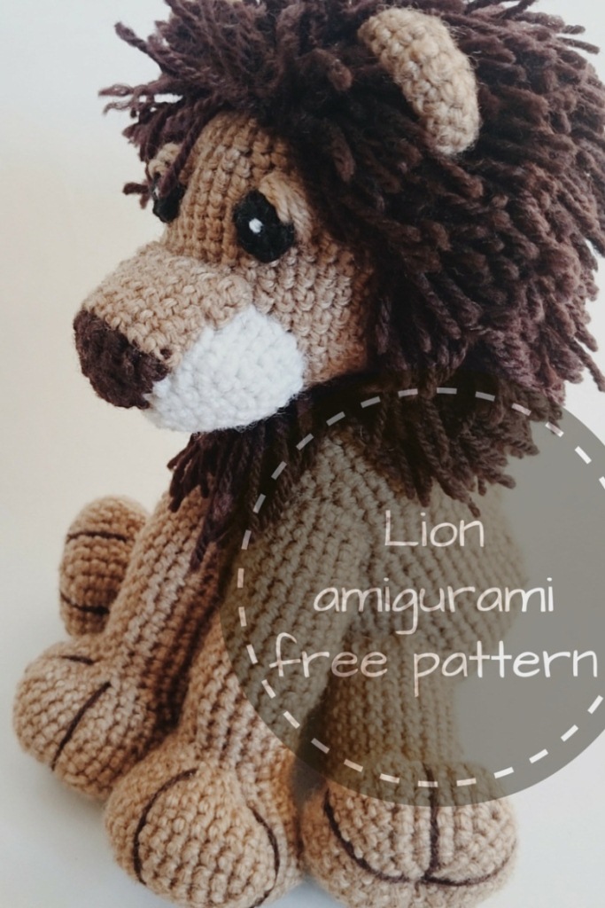 Amigurumi Lion Free Pattern - Knitting, Crochet, Dıy ...