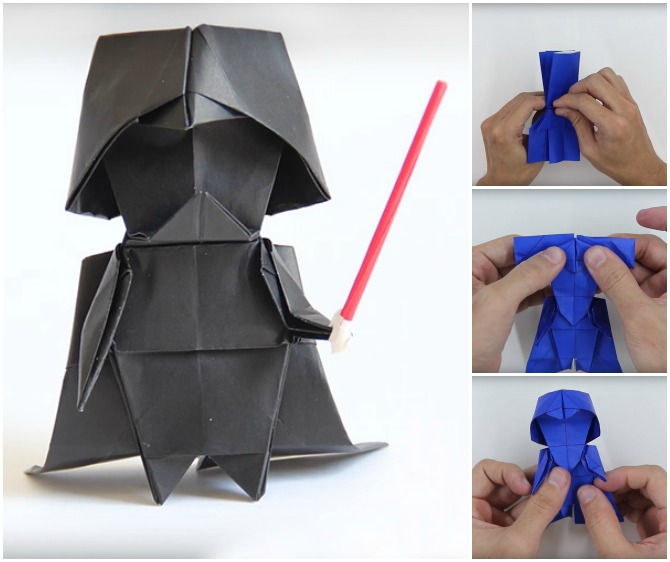 DIY Paper Star Wars Darth Vader