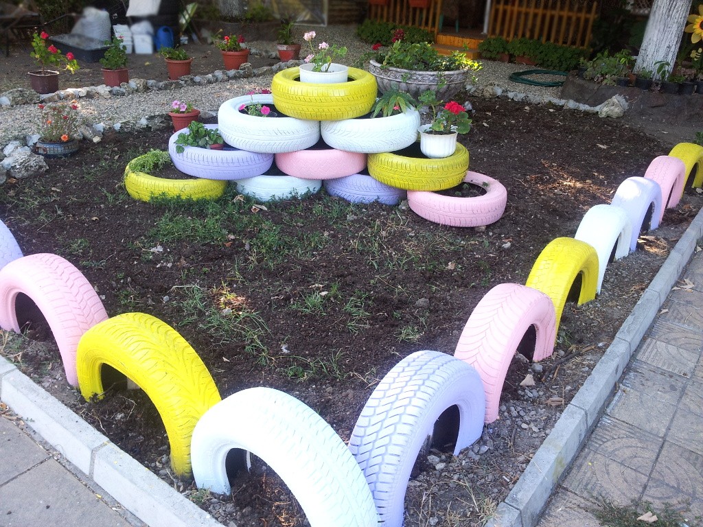 car-tires-for-garden