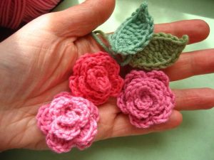 Crochet Rose Made