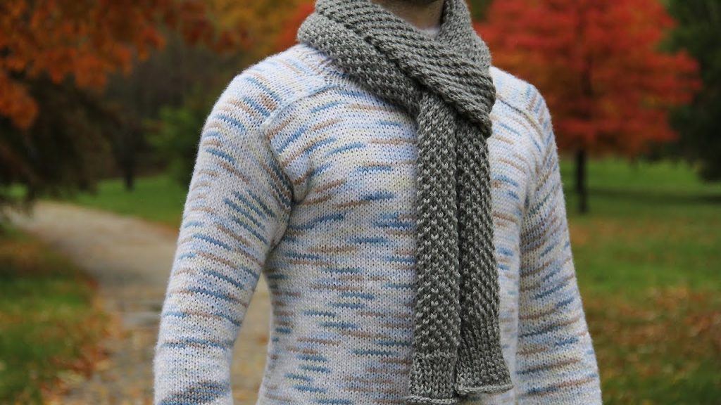 Men's Scarves Patterns Knitting, Crochet, Dıy, Craft, Free Patterns