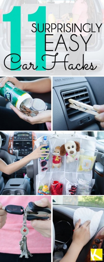 11 Amazing Hacks to Keep Your Car Clean and Organized