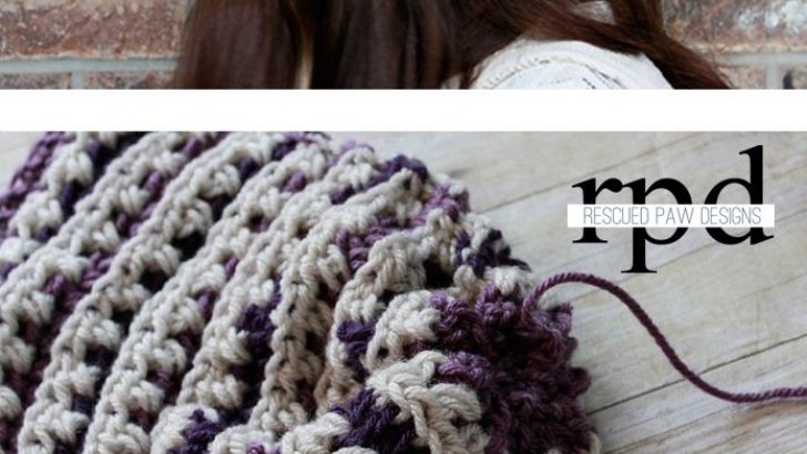 Sugared Plum Slouch – Crochet Pattern