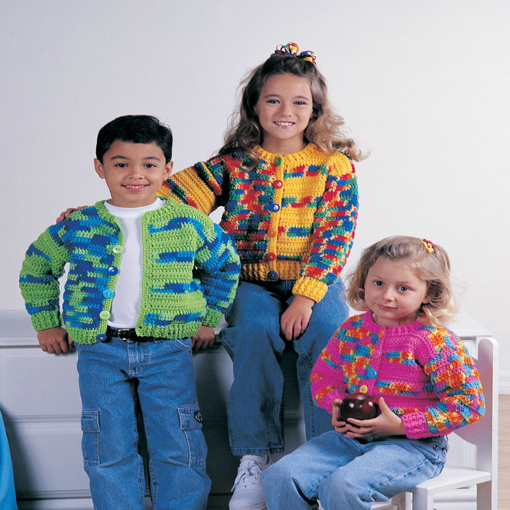 Kids love new clothes to dress up for school and this new sweater pattern