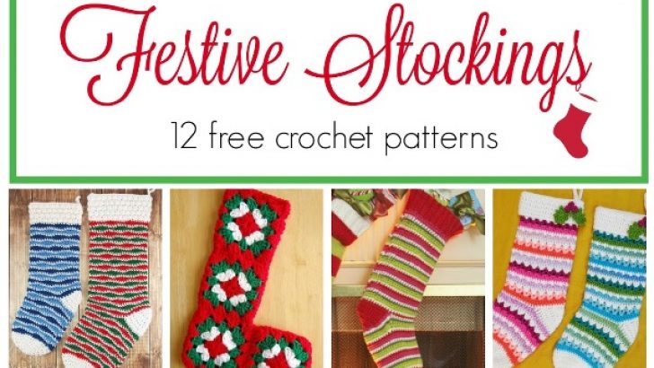 12 Beautiful Crochet Stockings