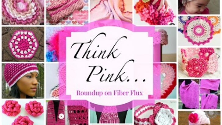 Think Pink 40 free crochet patterns
