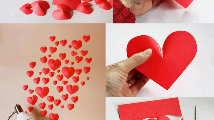 RECYCLE AND SURPRISES IN THE VALENTINE’S DAY