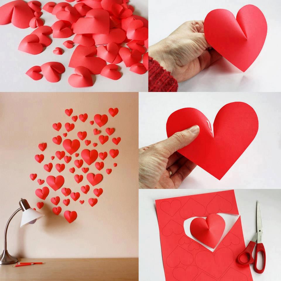 RECYCLE AND SURPRISES IN THE VALENTINE’S DAY