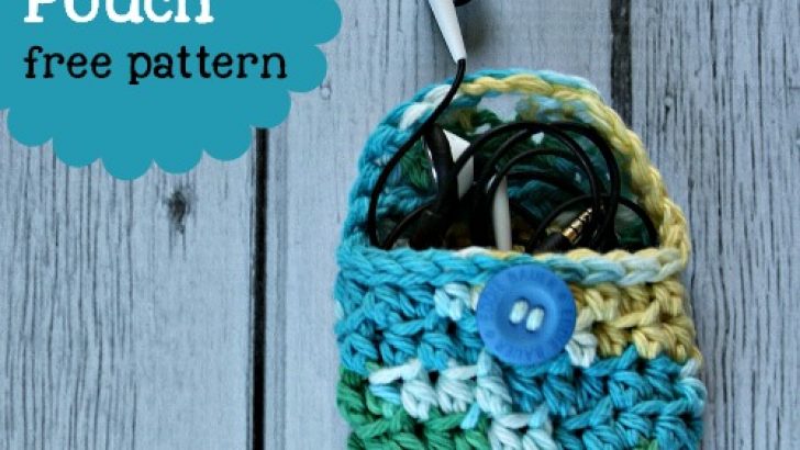 LITTLE CROCHET POUCH – FREE PATTERN