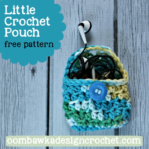 LITTLE CROCHET POUCH – FREE PATTERN