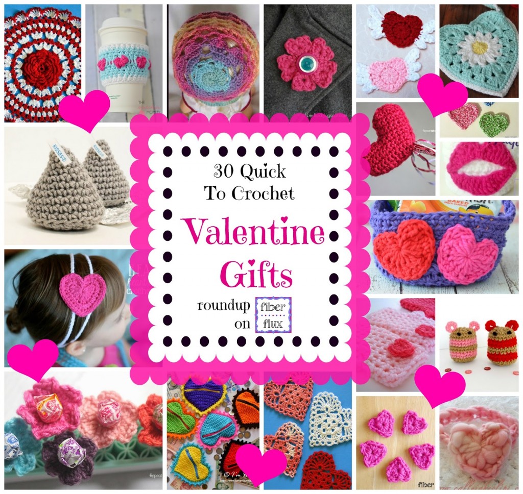 30 Quick To Crochet Valentine Gifts