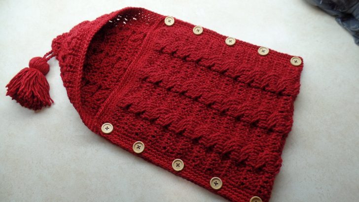 Crochet baby bunting video