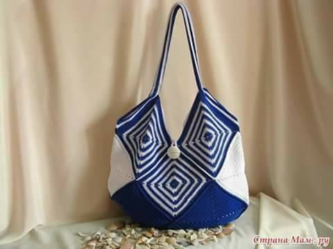 How to knit bag