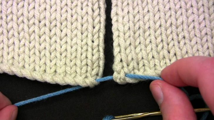 Mattress Stitch