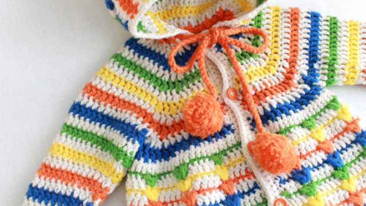 Crochet Puff Stitch How-To Video and Pattern by Maggie Weldon – Puff Stitch Baby Bunting