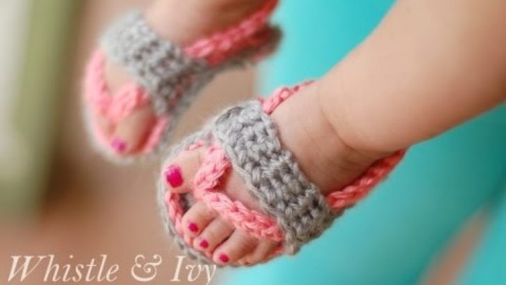 Baby Flip Flops Crochet Pattern Videos