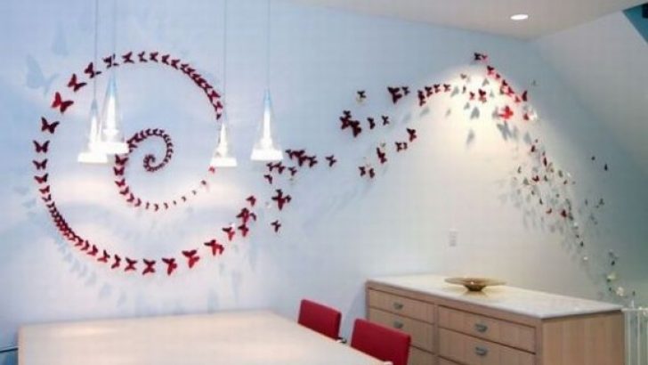 DIY Butterfly Wall Decor