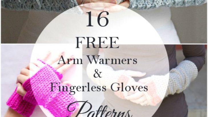 16 Pretty Crochet Arm Warmers and Fingerless Gloves