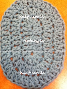 How to Double Crochet an Oval