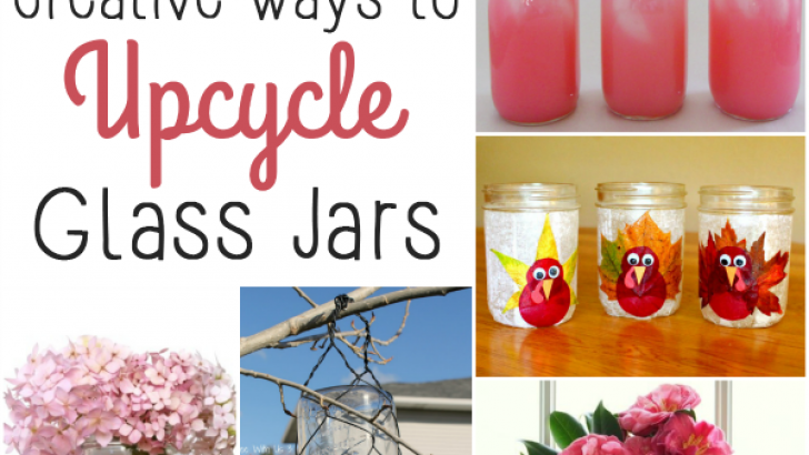 20+ Creative Ways to Upcycle Glass Jars