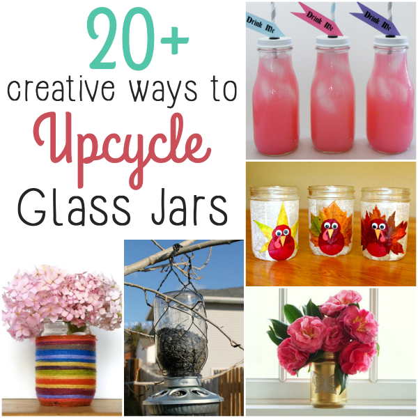20+ Creative Ways to Upcycle Glass Jars