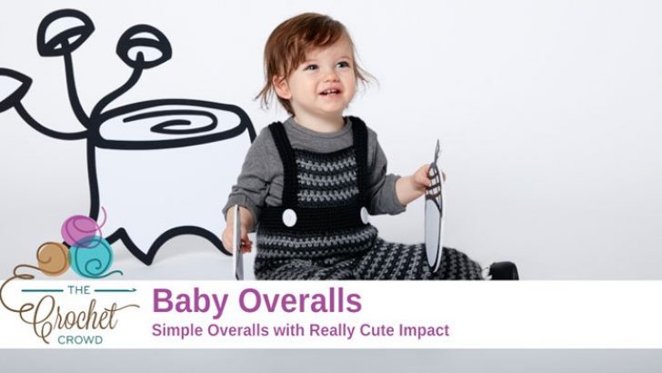 Crochet Baby Overalls + Tutorial Videos