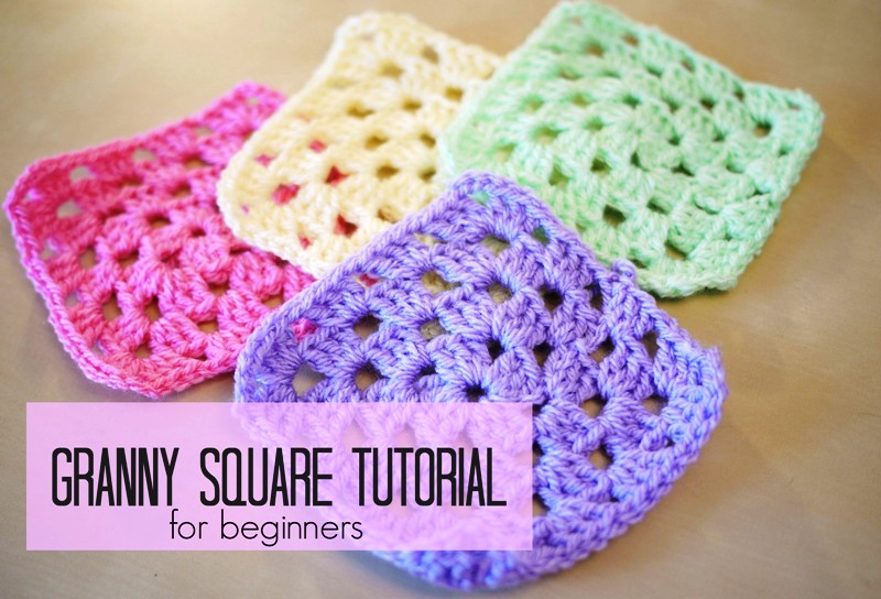 How to crochet a granny square for beginners