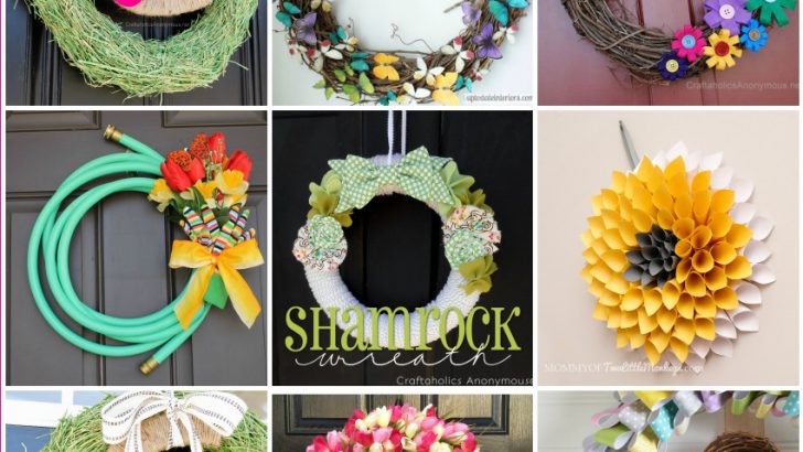 Easy Spring Wreaths Dıy