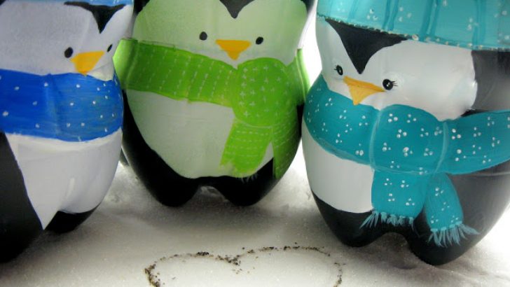 Penguin From A Bottle