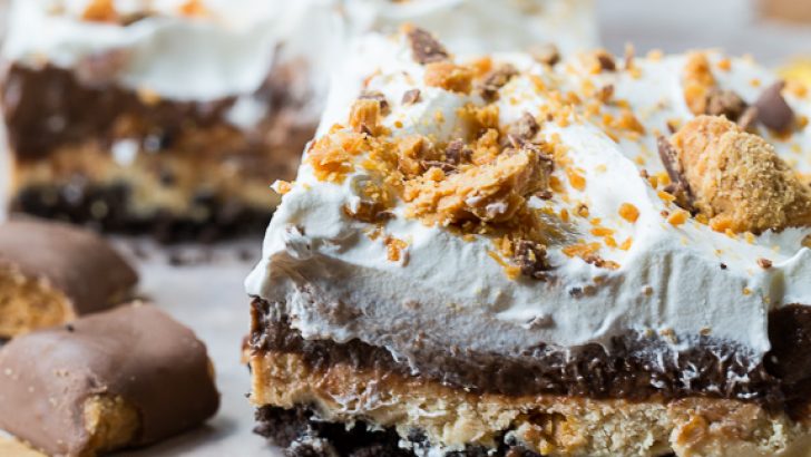 Butterfinger Chocolate and Peanut Butter Lush