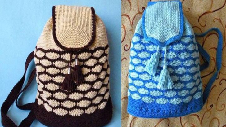 Handmade Kids Bags Knitting