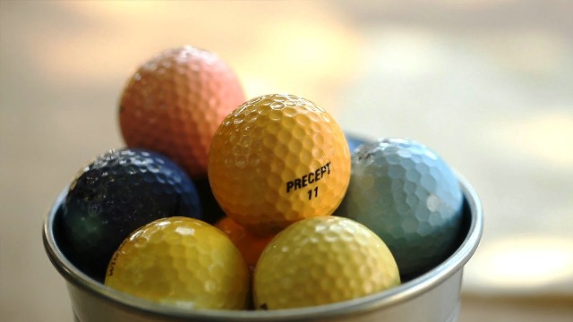 How to Dye Golf Balls Yourself || KIN DIY