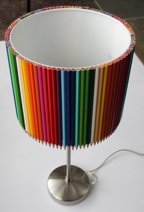 Lampshade Made of Pencil