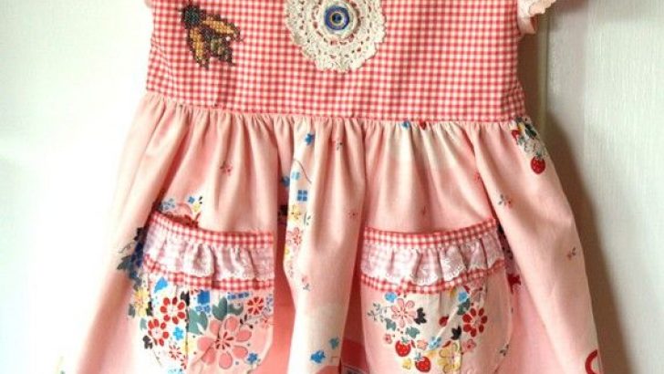 Interesting Girl Dress Sewing