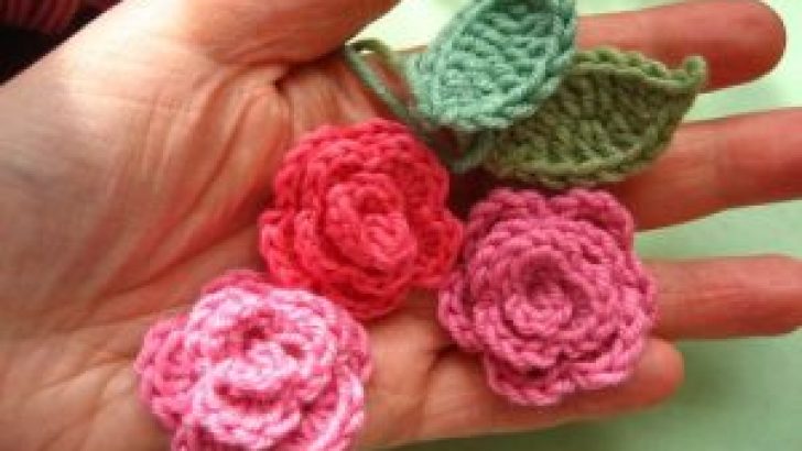 Crochet Rose Made
