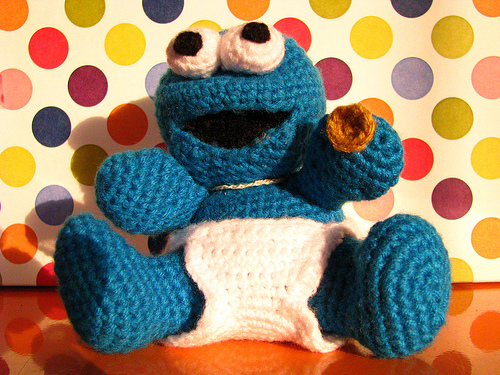 Amigurimi Cookie Monster