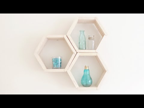 Making a shelf out of popsicle sticks