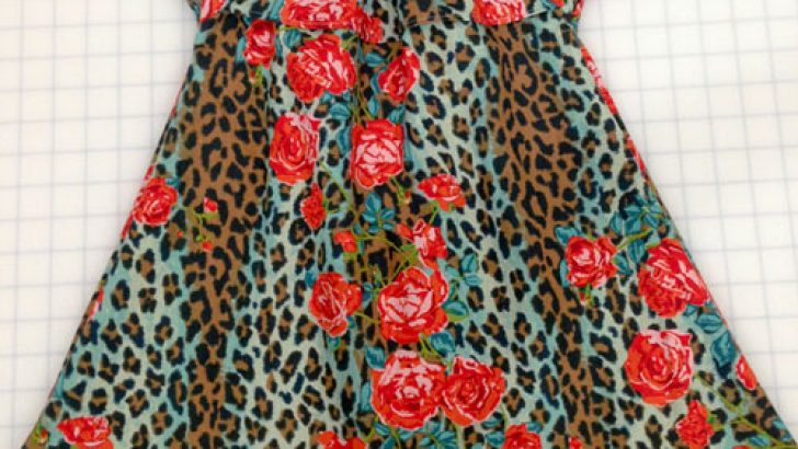 Girl Dress Patten