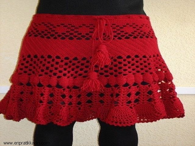 Crochet Skirt Models