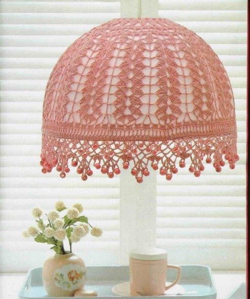 Lampshade Made of Lace