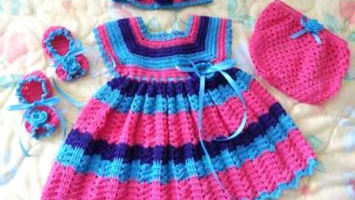 Making the Crochet Baby Dress