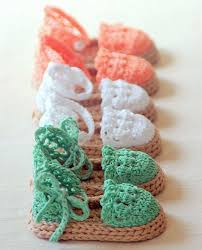 Knitted Baby Sandals