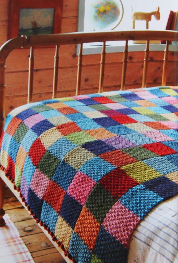 Knitted Bedspread Models