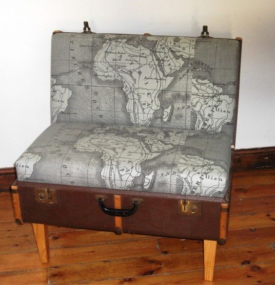 Objects Made From Old Suitcase