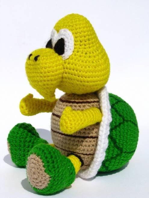 Amigurumi Construction Toy Turtle