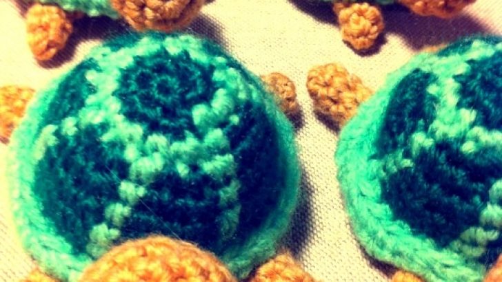 Amigurumi Made Toy Turtle