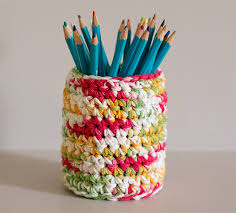 Knitted Penholder Made