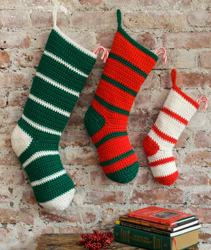 Christmas stocking crochet for gifts