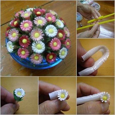 Flower Making From Pipette