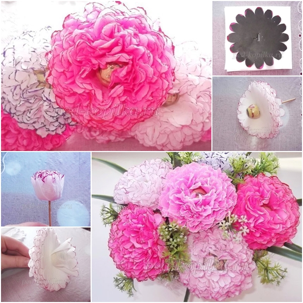 Make with Paper Flower Bouquet